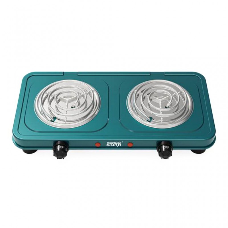 Winning Star ST-9639 Double 1000+1000W Green Hot Plate Winning Star ST-9639 Double 1000+1000W Green Hot Plate