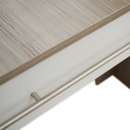 Latonia Dressing Table Swan & White