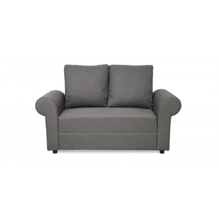 Lina Sofa 3+2+1 in D.Grey Col Fab