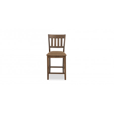 Serafina High Table And 6 High Chairs Ash Veneer