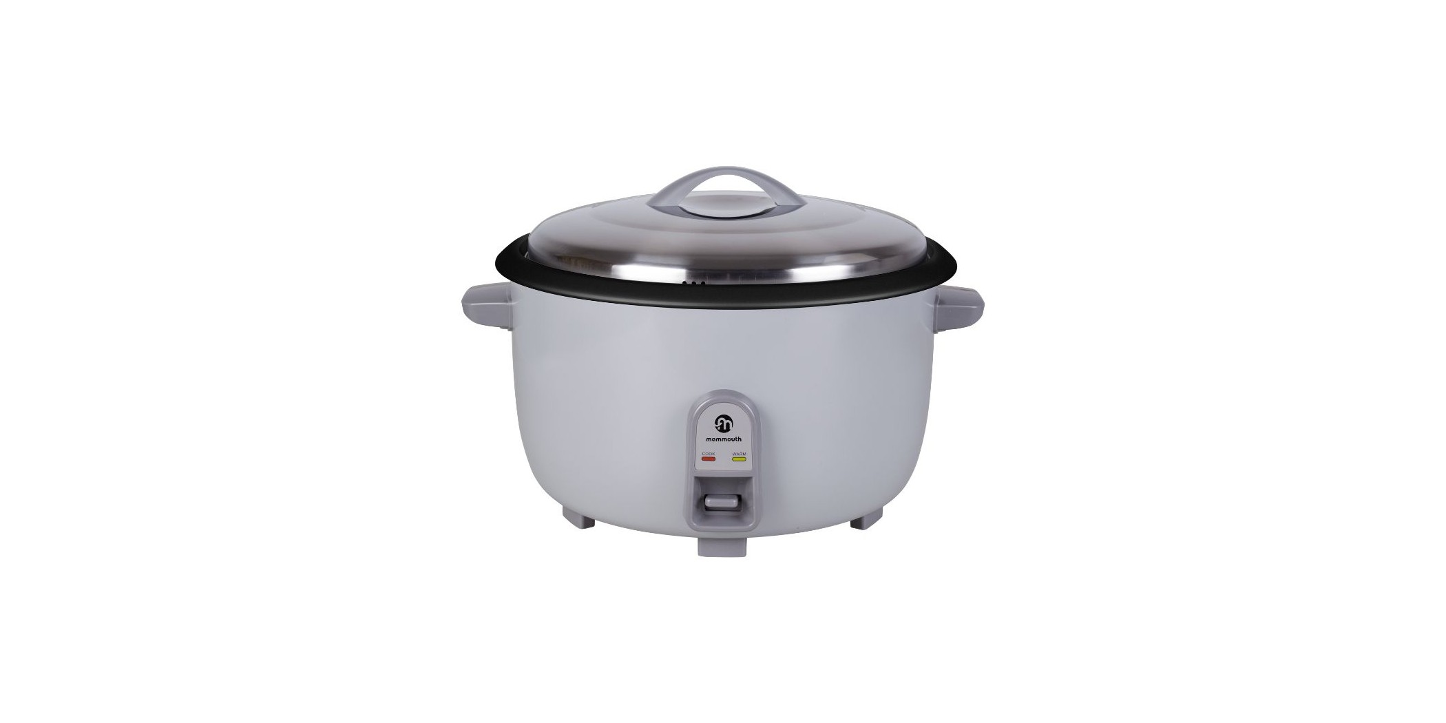 Mammouth MRC780 7.8L Grey Rice Cooker With S/Steel Lid