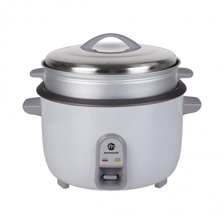 Mammouth MRC560S 5.6L Grey Rice Cooker With Steamer & S/Steel Lid