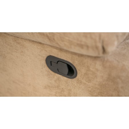 Sabella Recliner Sofa 3+2 Camel Col Fabric