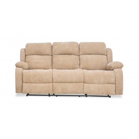 Sabella Recliner Sofa 3+2 Camel Col Fabric