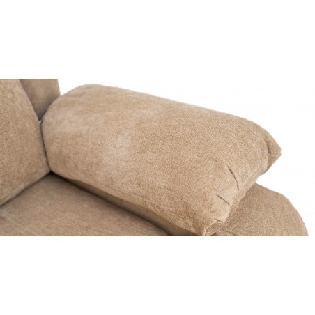 Sabella Recliner Sofa 3+2 Camel Col Fabric