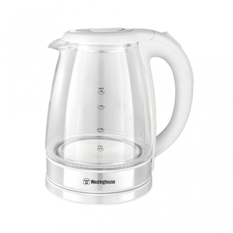Westinghouse WKWKKL21WH White Glass Kettle Westinghouse WKWKKL21WH White Glass Kettle