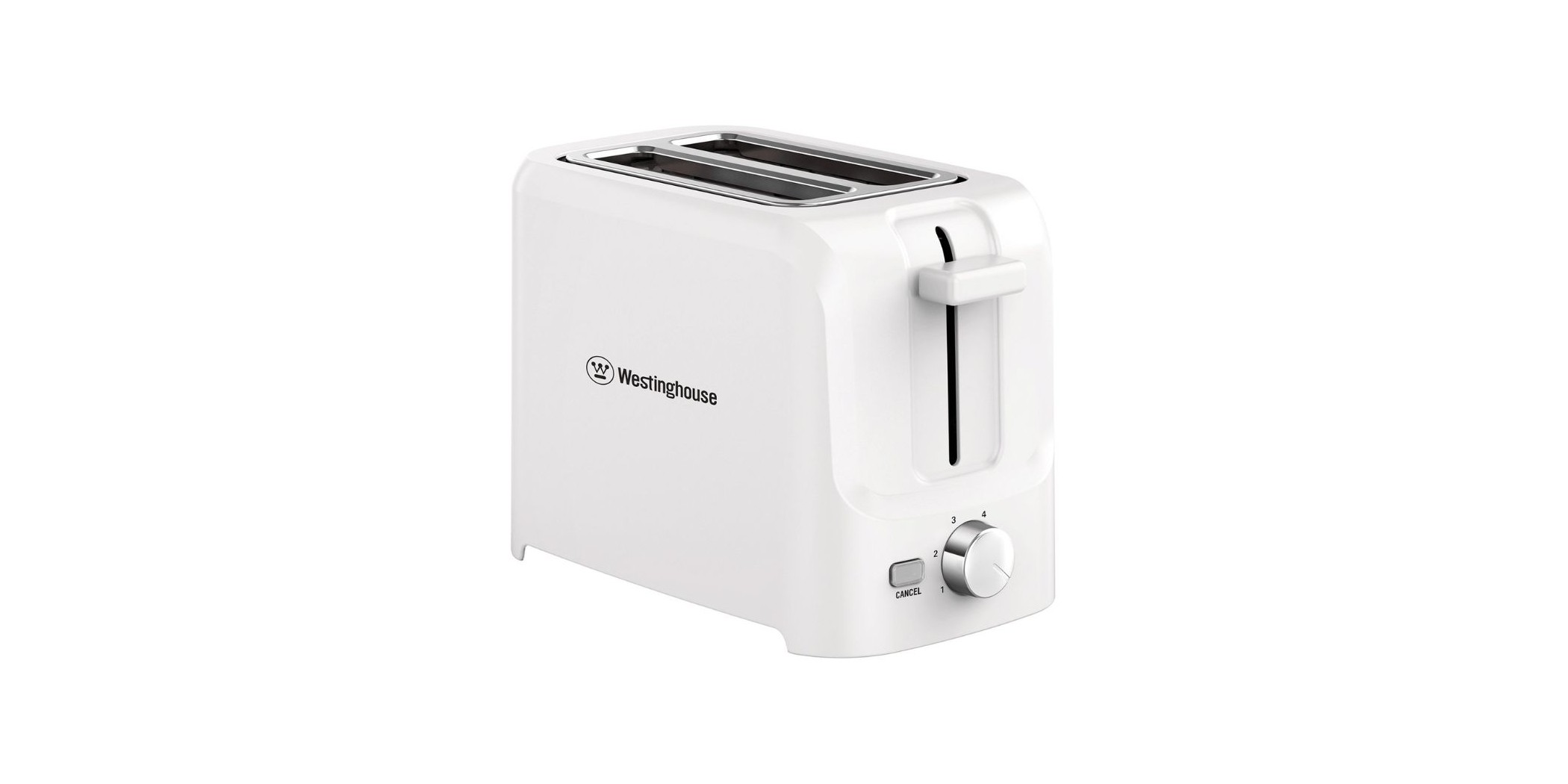 Westinghouse WKTTSL10 White 2 Slice Toaster