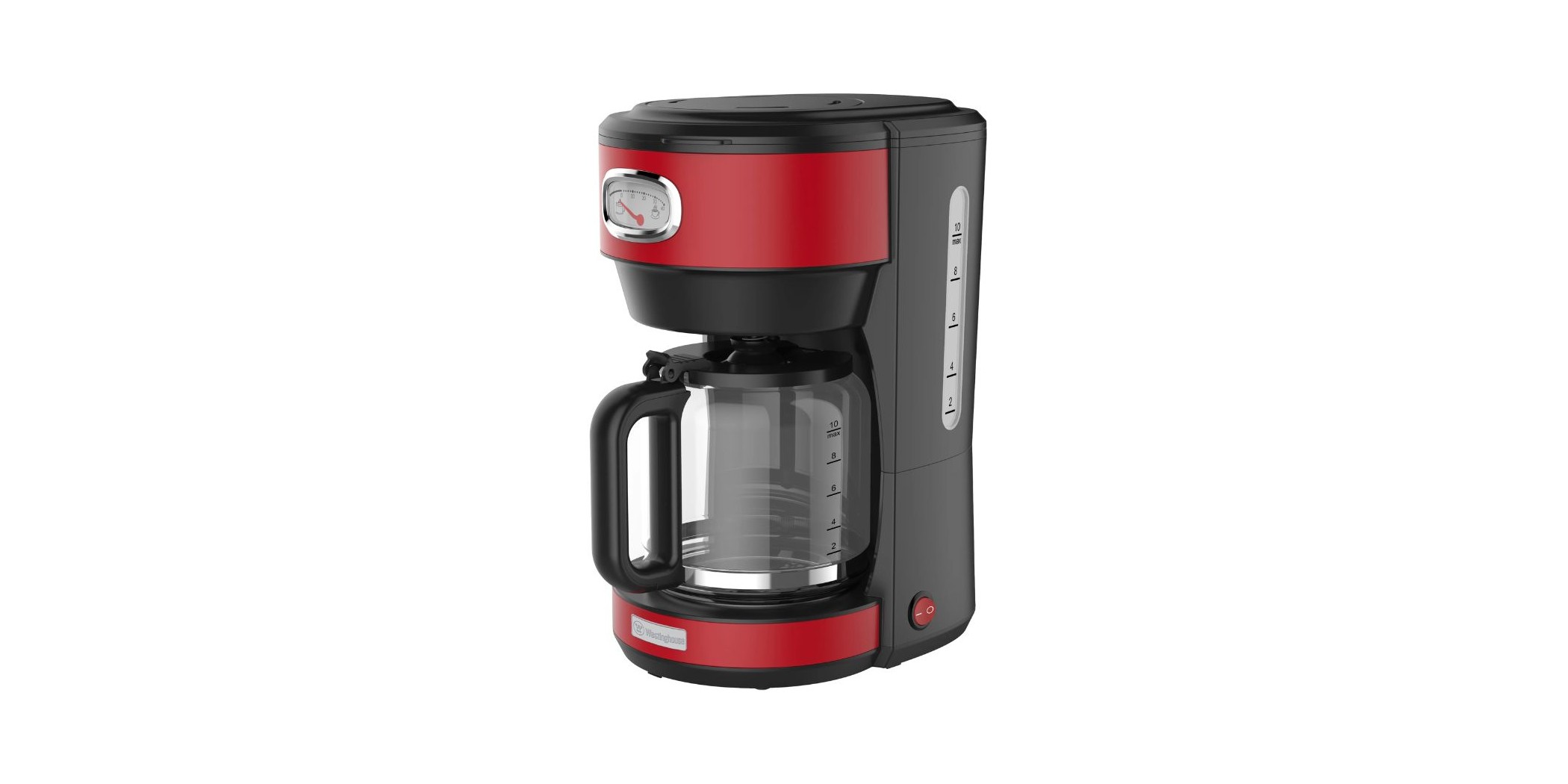 Westinghouse WKCMR621RD Red  1.25L Coffee Maker