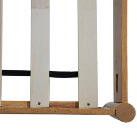 Malyn Bed 160x200 Cm Rubberwood White Oak