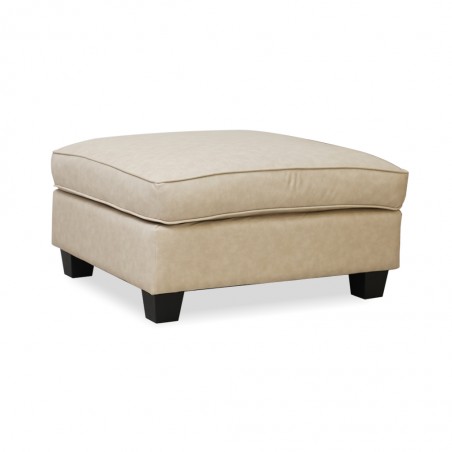 Bella Sofa Corner In Stone Col Leather Gel