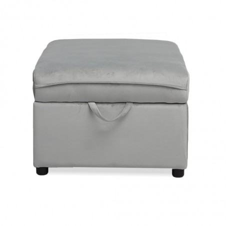Faizal Sofabed With Storage Box Grey