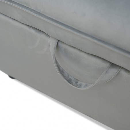Faizal Sofabed With Storage Box Grey
