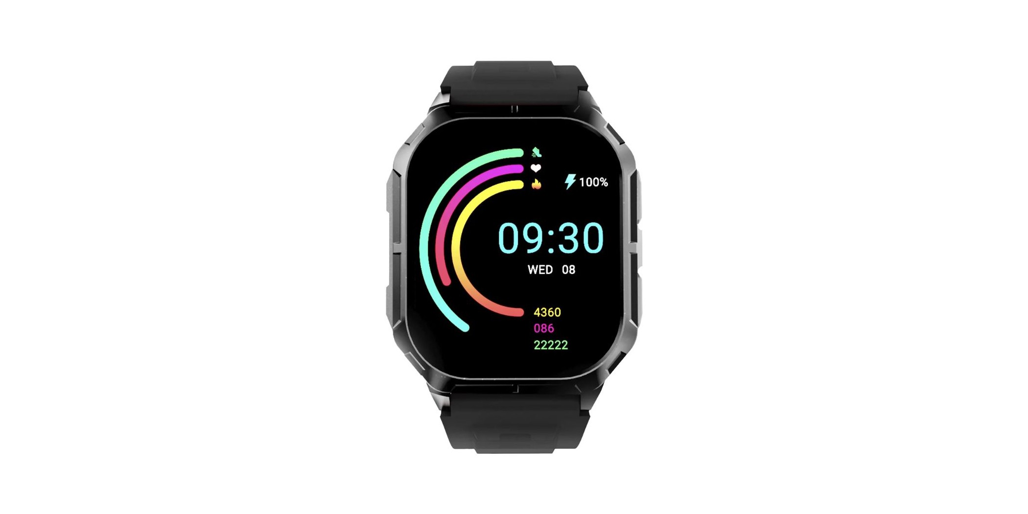 Hifuture Ultra 3 Smartwatch Black Rugged Sport