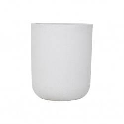Ulu L Pot White Terrazzo Cement Ulu L Pot White Terrazzo Cement