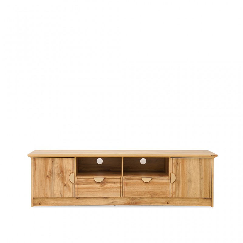 Ariena Low TV Cabinet Wotan Oak Ariena Low TV Cabinet Wotan Oak