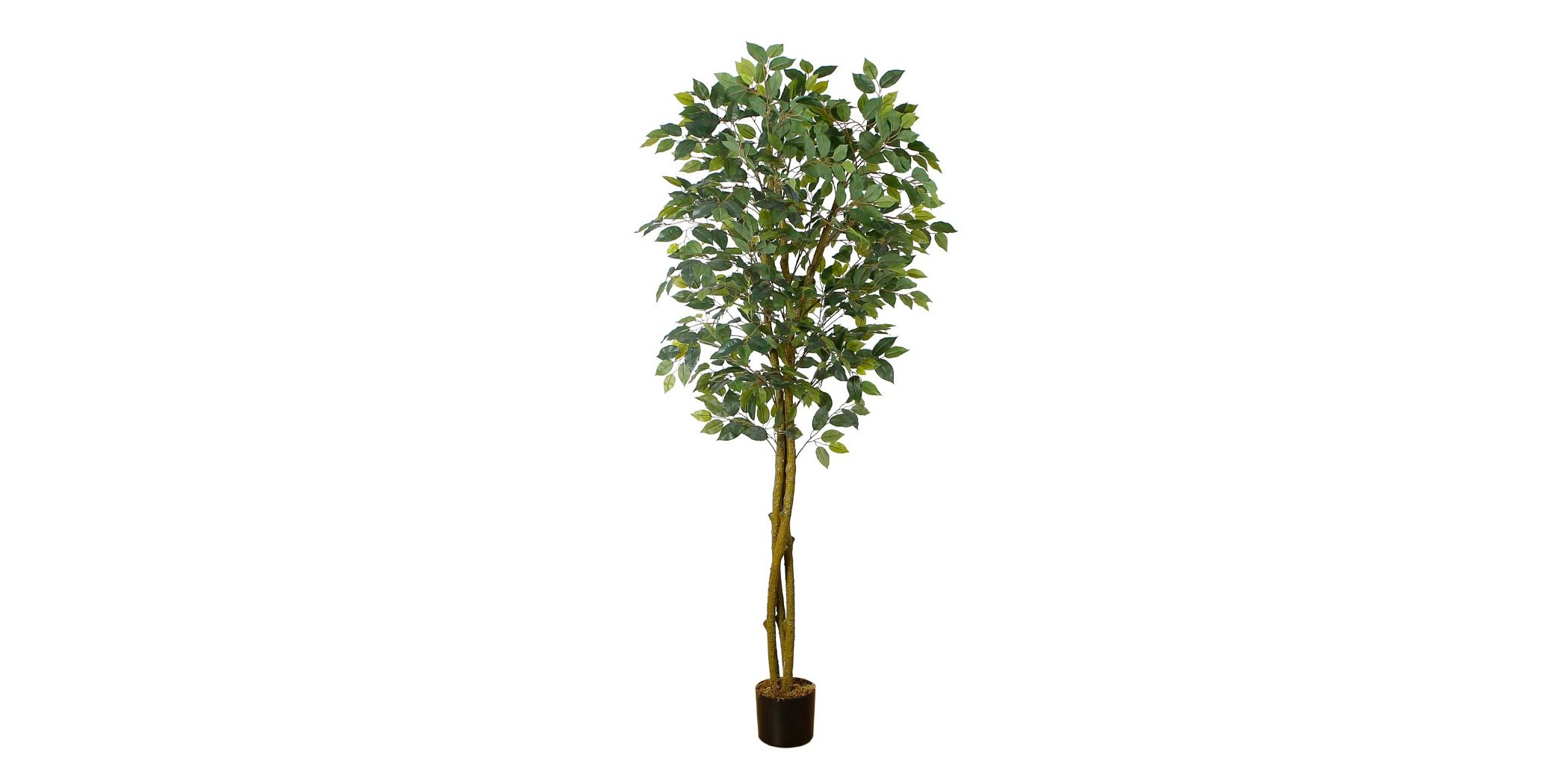 Faux Plant 180 cm Ficus Tree 7" Pot