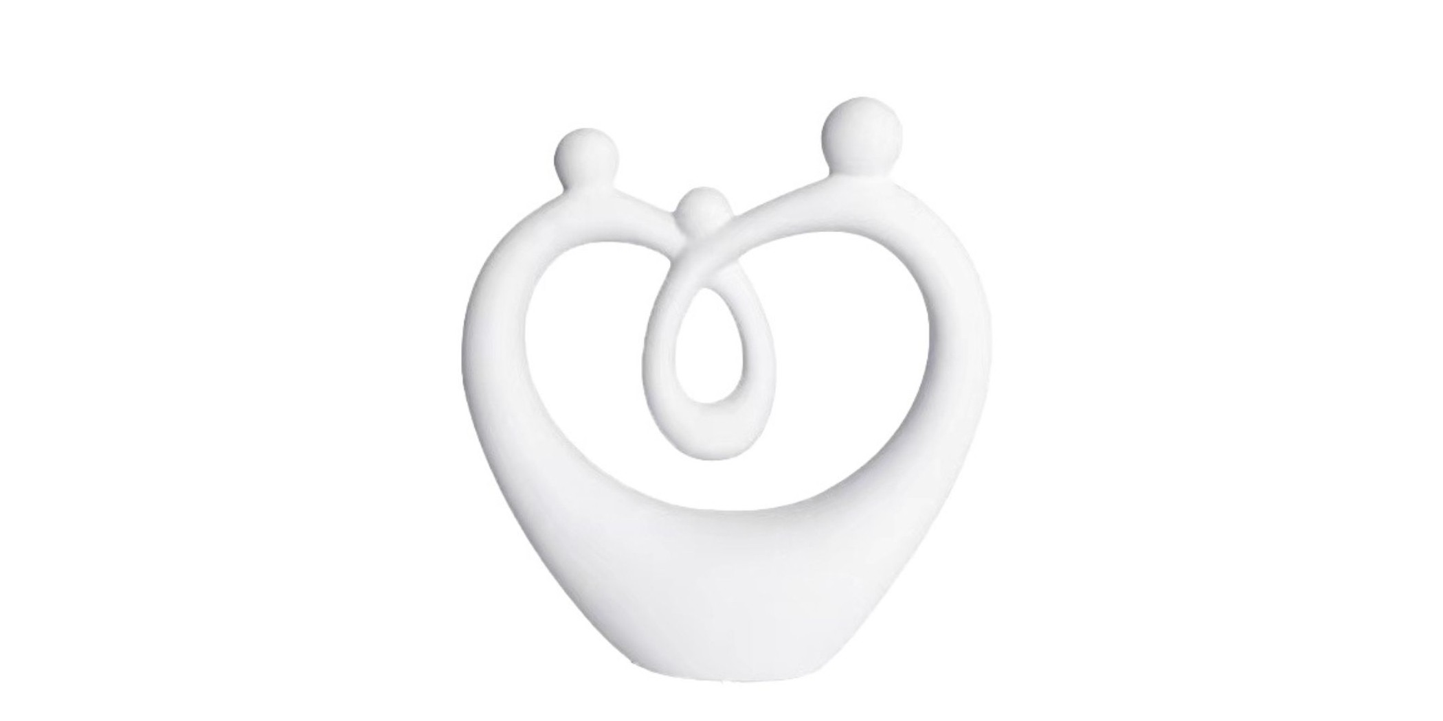 Love Family Ceramic Table Decor L