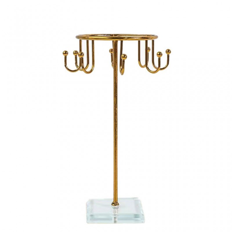 Jewelry Display Rack Metal/Glass Jewelry Display Rack Metal/Glass