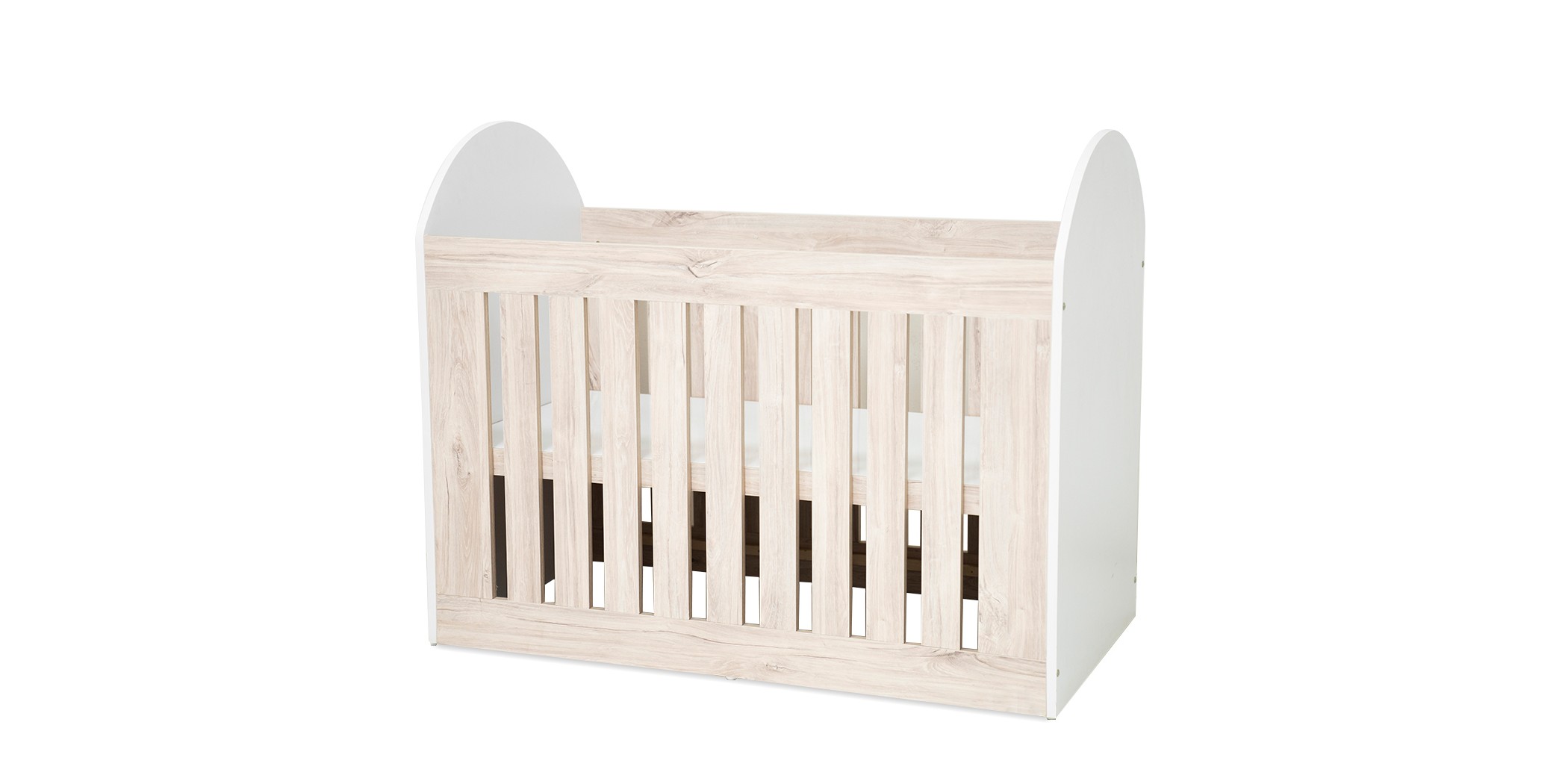 Wonderland Cradle Laguna Wood & White