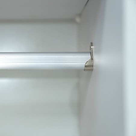 Cabana Wardrobe 4 Doors Applewood & White