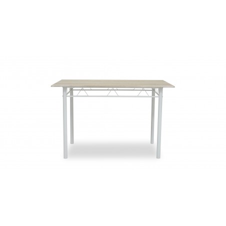 Yakon Table and 4 Chairs Metal/MDF