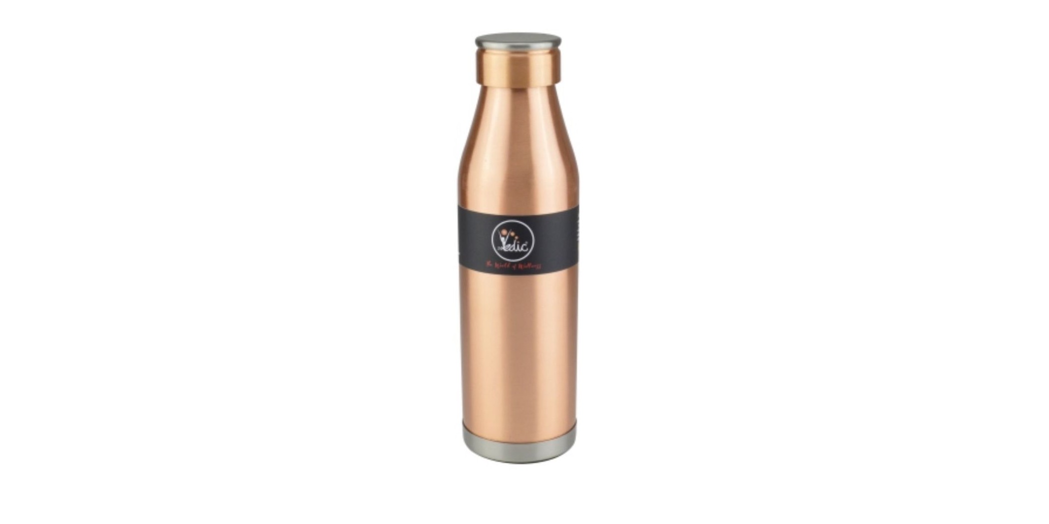 Dr Vedic DRV055 950ml Vintage Regal Copper Bottle "O"