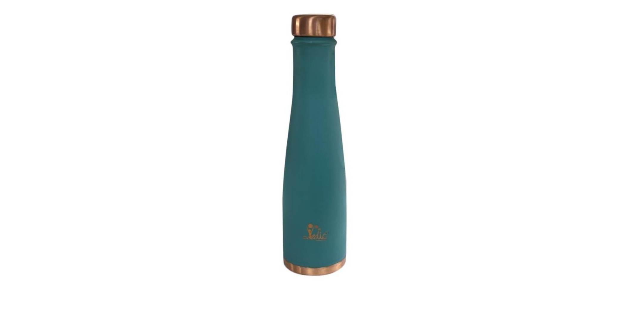 Dr Vedic DRV045 900ml Ocean Blue Colour Shark Bottle Copper "O"