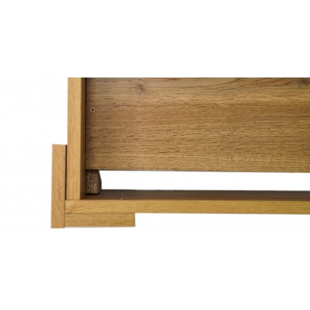 Makenzi Bedroom Set 90x190 cm Oak