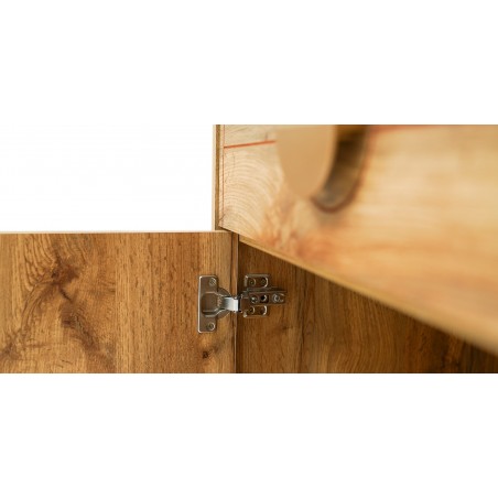 Makenzi Bedroom Set 90x190 cm Oak