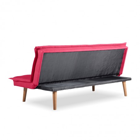 Louvres Sofa Bed Red