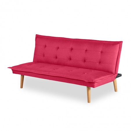 Louvres Sofa Bed Red