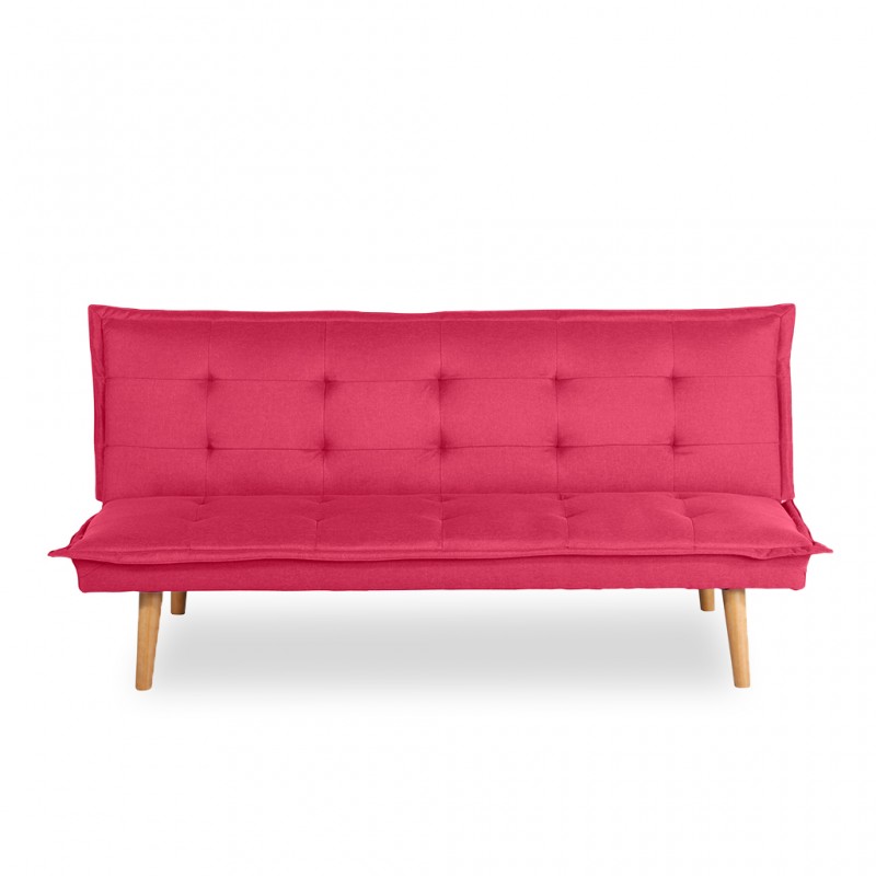 Louvres Sofa Bed Red