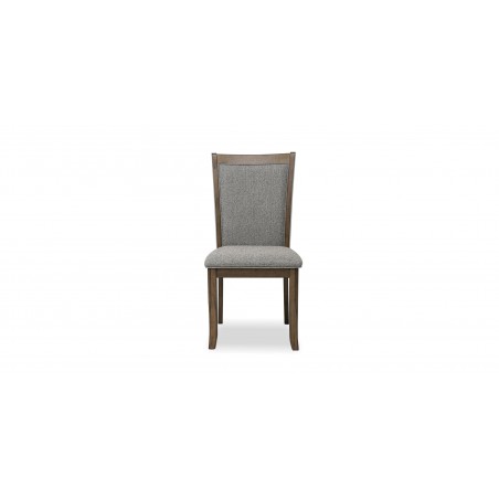Oscar Table and 6 Chairs Dark Dry Brush