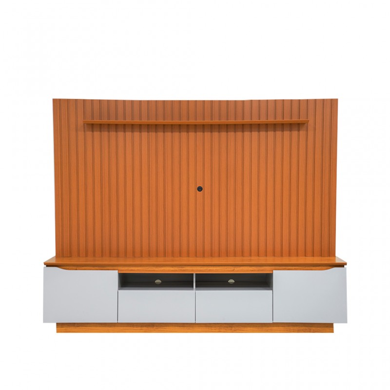Petrus High TV Cabinet With 2 Doors And 2 Drawers Petrus High TV Cabinet With 2 Doors And 2 Drawers