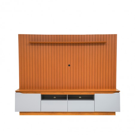 Petrus High TV Cabinet With 2 Doors And 2 Drawers