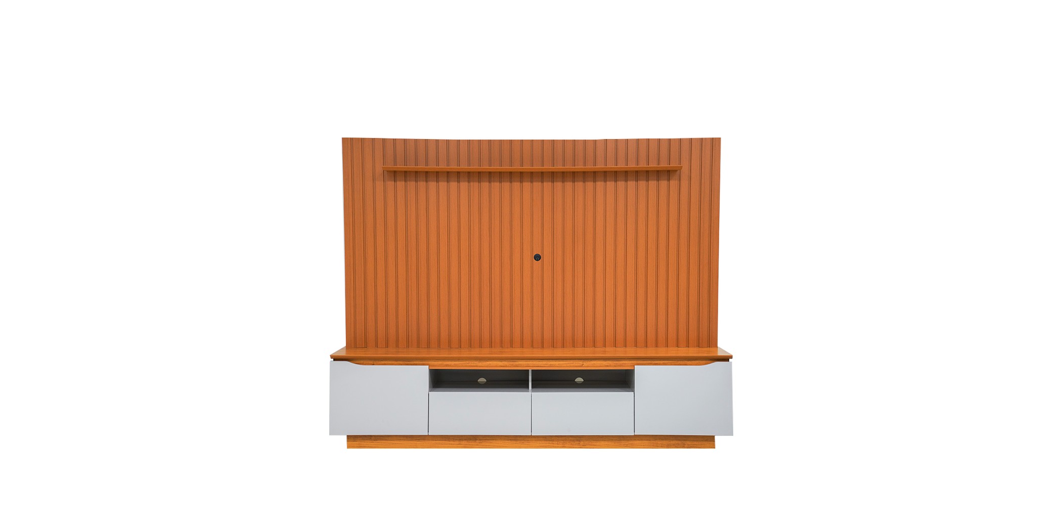 Petrus High TV Cabinet With 2 Doors And 2 Drawers