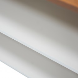 Nadine Low TV Cabinet With 4 Drs Off White/Freijo Nadine Low TV Cabinet With 4 Drs Off White/Freijo