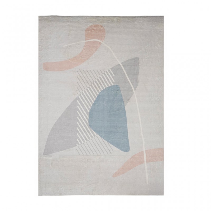 Rugs 160-230 cm Light Blue & Beige Rugs 160-230 cm Light Blue & Beige