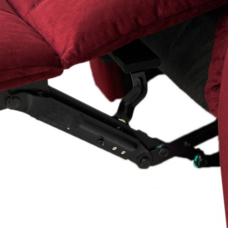 Carole Recliner 1 Str Fabric Cranberry