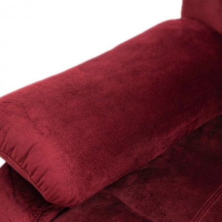 Carole Single Recliner Cranberry Col