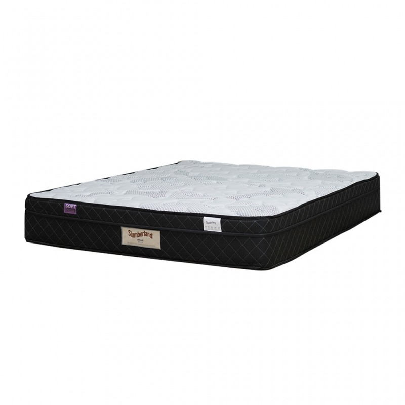 Slumberland Dallas Comfort 180x200 cm Soft White Grey Slumberland Dallas Comfort 180x200 cm Soft White Grey