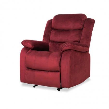Carole Recliner 1 Str Fabric Cranberry
