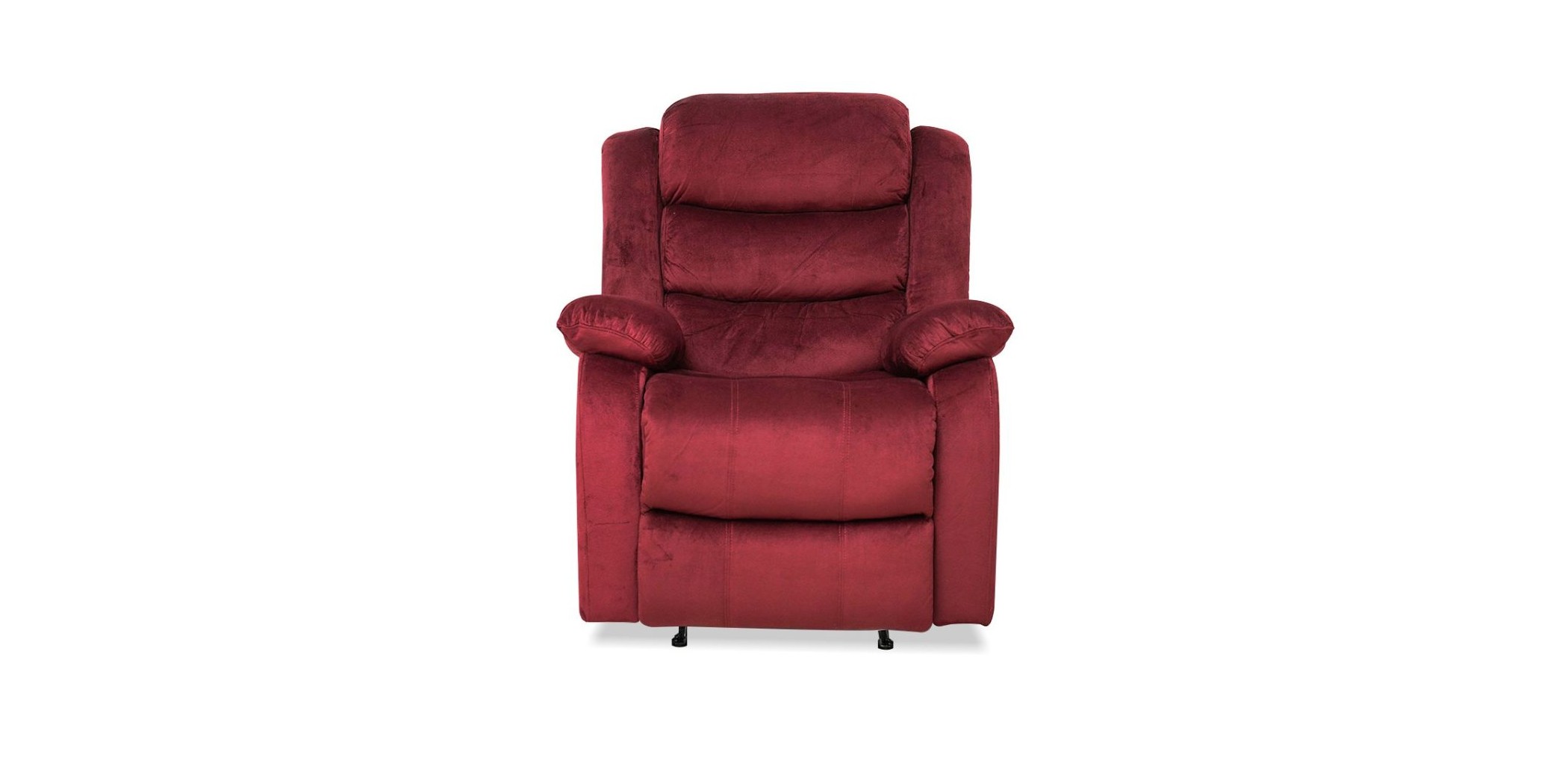 Carole Recliner 1 Str Fabric Cranberry