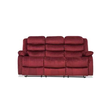 Carole Recliner Sofa 3+2 Cranberry Fab