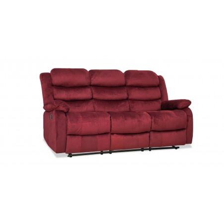 Carole Recliner Sofa 3+2 Cranberry Fab
