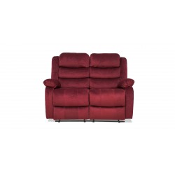 Carole Recliner Sofa 3+2 Cranberry Fab Carole Recliner Sofa 3+2 Cranberry Fab