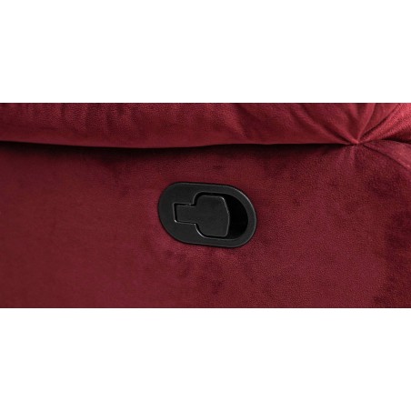 Carole Recliner Sofa 3+2 Cranberry Fab
