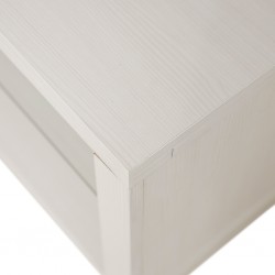 Flamboyant Coffee Table with glass shelf