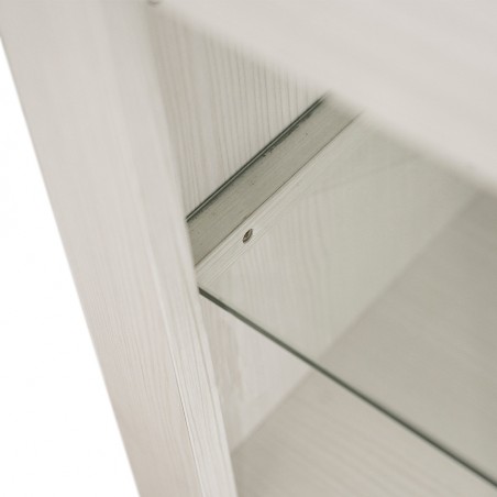 Flamboyant Coffee Table with glass shelf