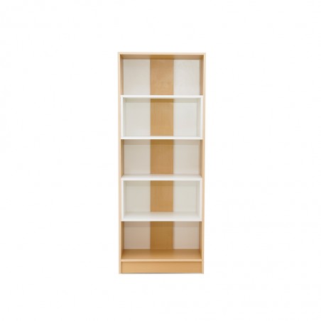 Casablanca Bookshelf White & Golden Oak